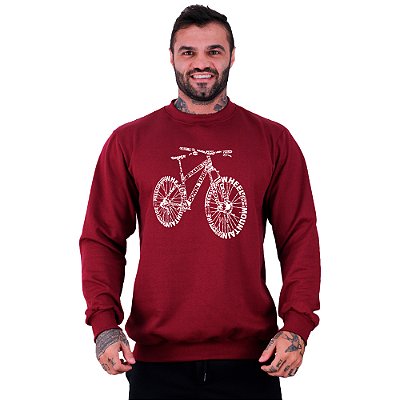 Blusa Moletom Basic Masculina MXD Conceito MTB Mountain Bike Ciclismo Bicileta De Frases
