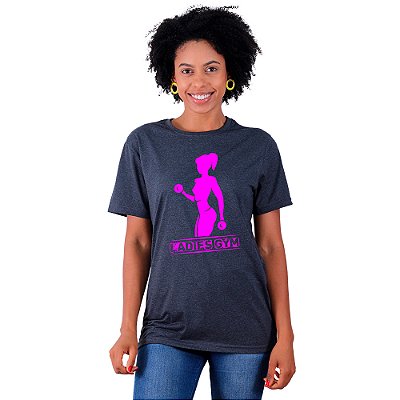 Camiseta Tradicional Manga Curta MXD Conceito Ladies Gym