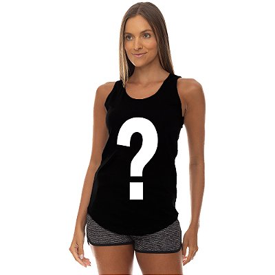 Regata Longline Feminina MXD Conceito - Estampa e Cor Sortida