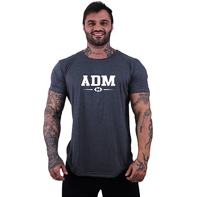 Camiseta Longline Estampa Universitária Faculdade Curso Admnistração