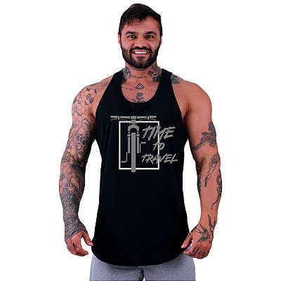 Regata Longline Masculina MXD Conceito MTB Mountain Bike Time To Travel