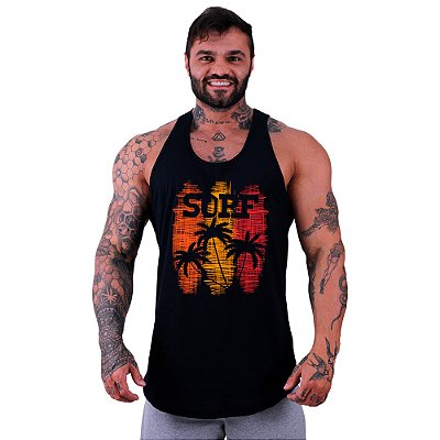 Regata Longline Masculina MXD Conceito SURF Três Pranchas