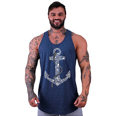 Regata Longline Masculina MXD Conceito Âncora