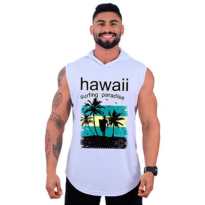 Regata Machão com Capuz Longline MXD Conceito SURF Hawaii Surfing Paradise