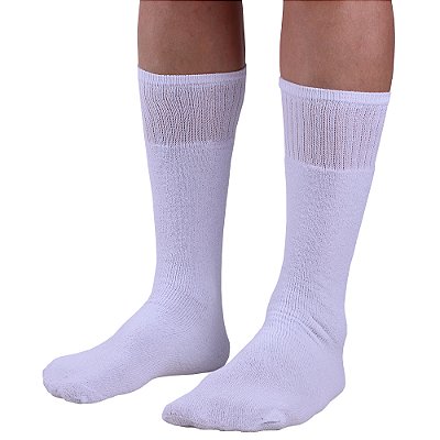 Meia Masculina Cano Alto Militar Griffo Branco Básico