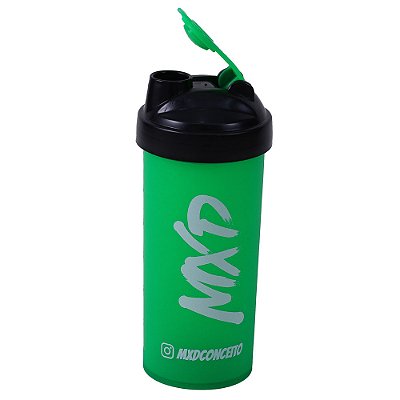 Coqueteleira de 700ML Livre de BPF Exclusivas MXD Conceito Verde Com Preto