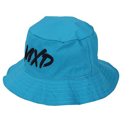 Bucket MXD Conceito Unissex Azul Celeste Logo Preta