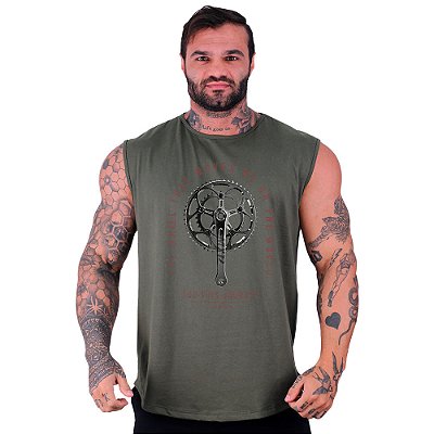 Regata Longline Machão Masculina MXD Conceito MTB Coroa De Bike