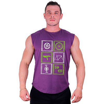 Regata Longline Machão Masculina MXD Conceito MTB Peças De Bike