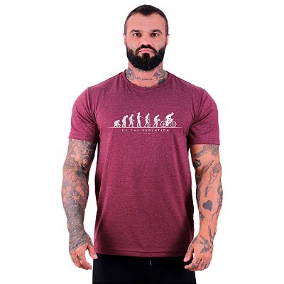 Camiseta Tradicional Masculina Manga Curta MXD Conceito MTB Do The Evolution