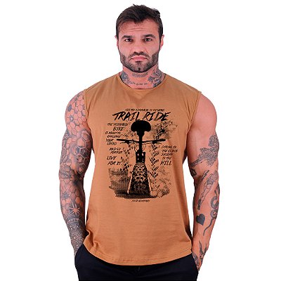 Regata Longline Machão Masculina MXD Conceito MTB Trail Ride