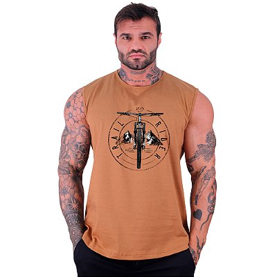 Regata Longline Machão Masculina MXD Conceito MTB Rider Trial
