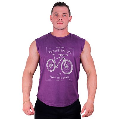 Regata Longline Machão Masculina MXD Conceito MTB Reach Your Limits