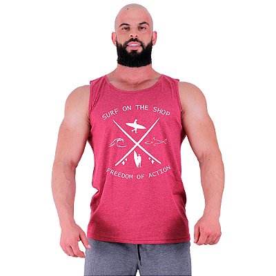 Regata Clássica Estampado Masculina MXD Conceito SURF On The Shop