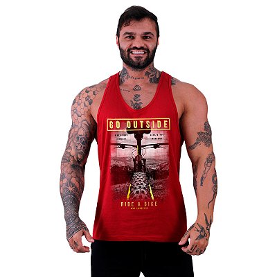 Regata Cavada Masculina MXD Conceito MTB Go Outside