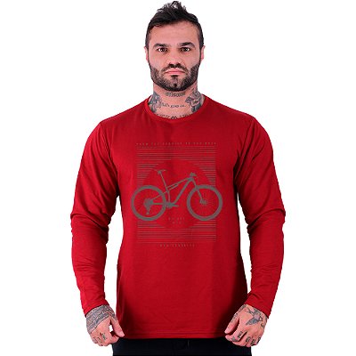 Camiseta Manga Longa Moletinho MXD Conceito MTB We Are MTB