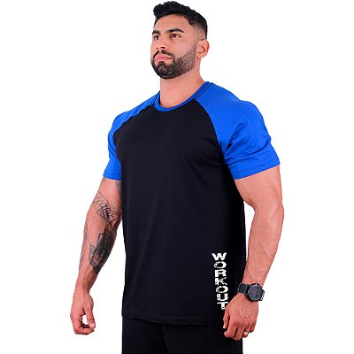 Camiseta Tradicional Estampa Lateral Manga Curta MXD Conceito Workout