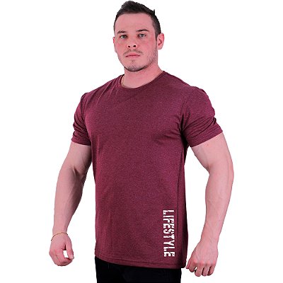 Camiseta Tradicional Estampa Lateral Manga Curta MXD Conceito Lifestyle