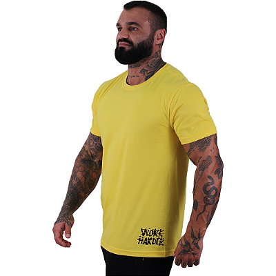 Camiseta Tradicional Estampa Lateral Manga Curta MXD Conceito Work Harder