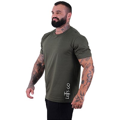 Camiseta Tradicional Estampa Lateral Manga Curta MXD Conceito Let's Go Bike