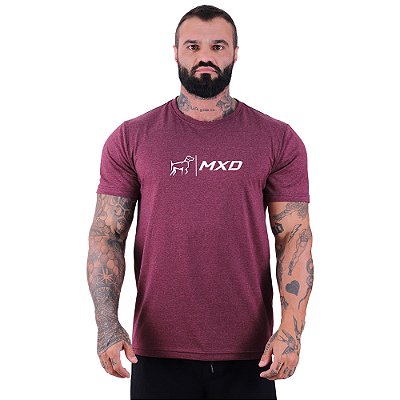 Camiseta Tradicional Estampa Lateral Manga Curta MXD Conceito Logo Cachorro