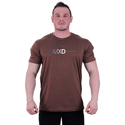 Camiseta Tradicional Estampada Manga Curta MXD Conceito Logo Centralizada
