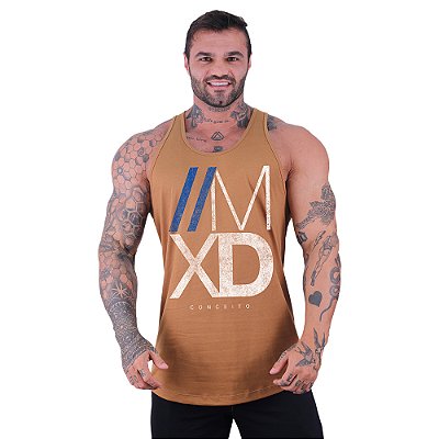 Regata Longline Masculina MXD Conceito Estampa Logo MXD Conceito