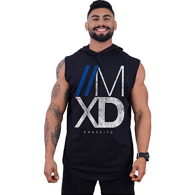 Regata Machão com Capuz Longline MXD Conceito Logo