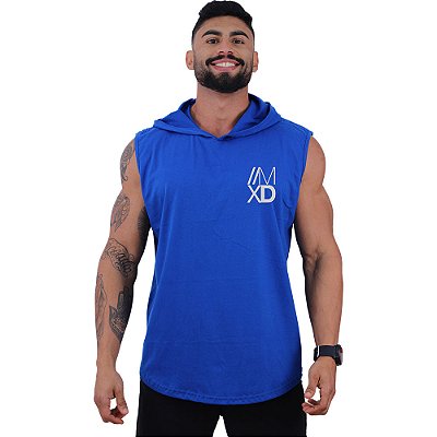 Regata Machão com Capuz Longline MXD Conceito Logo Discreta