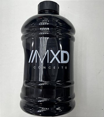 Galão de Água 1 Litro Academia MXD Conceito Preto
