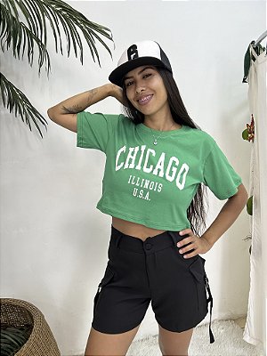 CROPPED T-SHIRT TAMANHO ÚNICO (VESTE P & M)