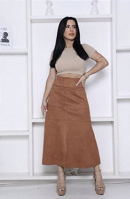 SAIA LONGA EVASÊ EM CHAMOIS