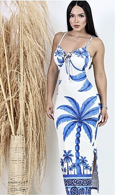 VESTIDO MIDI BOJO (VESTE P ao GG)