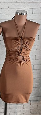 VESTIDO CURTO DECOTE CRUZADO