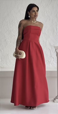 VESTIDO LONGO TQC TAM ÚNICO (VESTE DO P ao G)