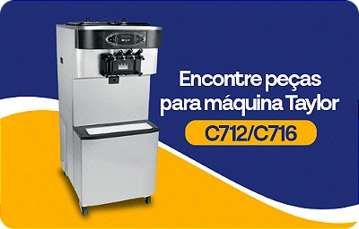 Banner Máquina Taylor c712-c716