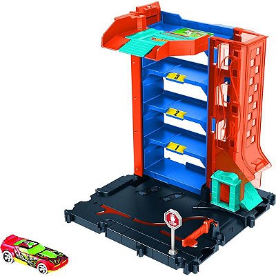 Hot Wheels Pista City Downtown Garagem - Mattel