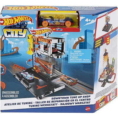 Pista Hot Wheels City Reboque E Lançador Dragão - Mattel