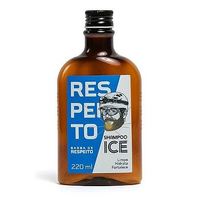 Shampoo para Barba e Cabelo 220ml Barba de Respeito - Premium