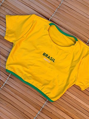 Cropped Brasil 26 (Número 7) Alma Brasileira