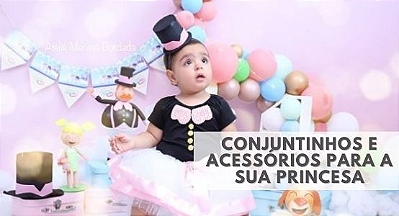 Mini Banner Menina Bordada 2