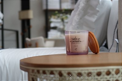 Vela Aromática Etti Lavanda E Baunilha 200g | 40h - Lilás