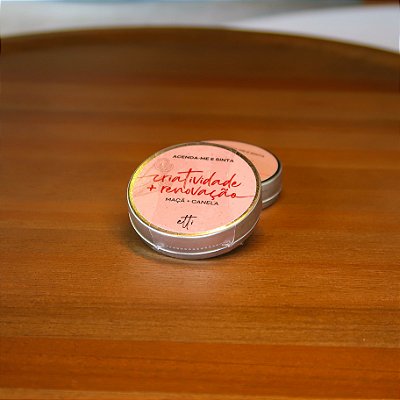 Mini Vela Aromática Canela e Maçã 15g
