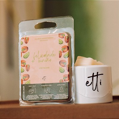 Cubo Aromático Pistache 40g | 12 dias