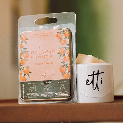 Cubo Aromático Alecrim Citrus 40g | 12 dias