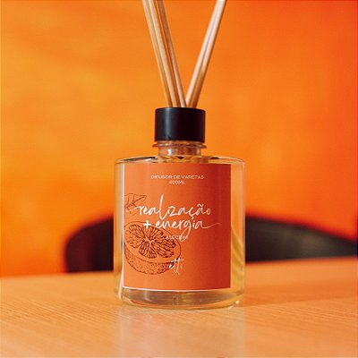 Difusor de Varetas Alecrim Citrus 400ml | 60 dias