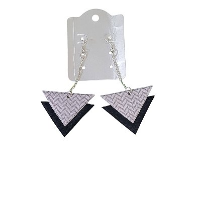 Brinco Triângulo - Linhas