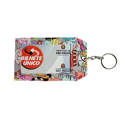 Porta Bilhete Único - Cats