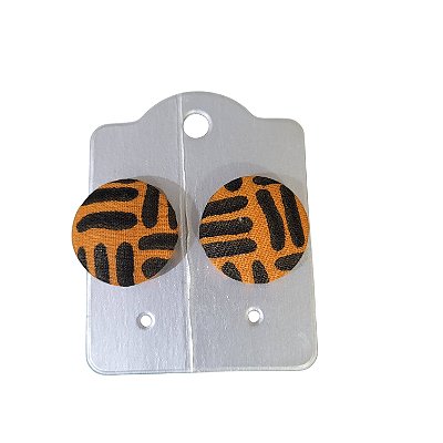 Brinco de Botão 24mm - Grafismo