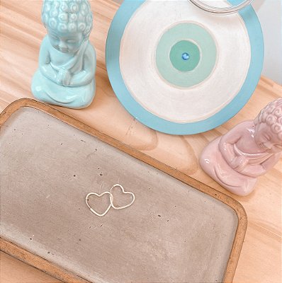 ARGOLA CORAÇÃO MINI